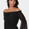 bebe2151_black_4_3266ffa9-f290-43f3-99cc-34eabd45c766 Off the Shoulder Bell Sleeve Maxi Dress